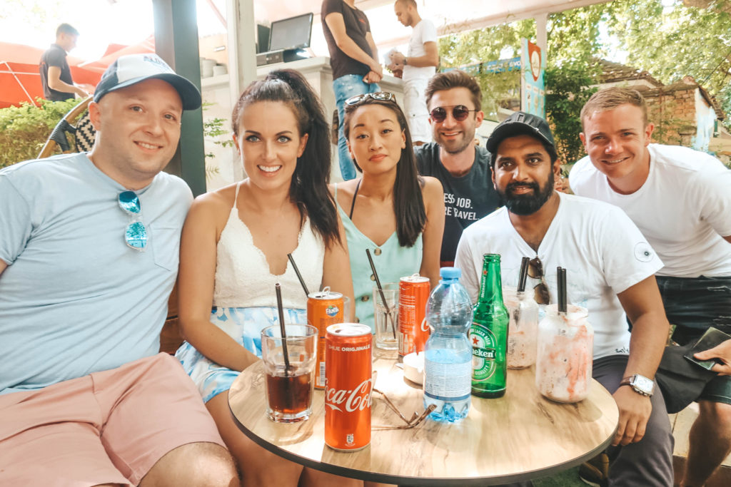 Group Photograph in Tirana, Albania