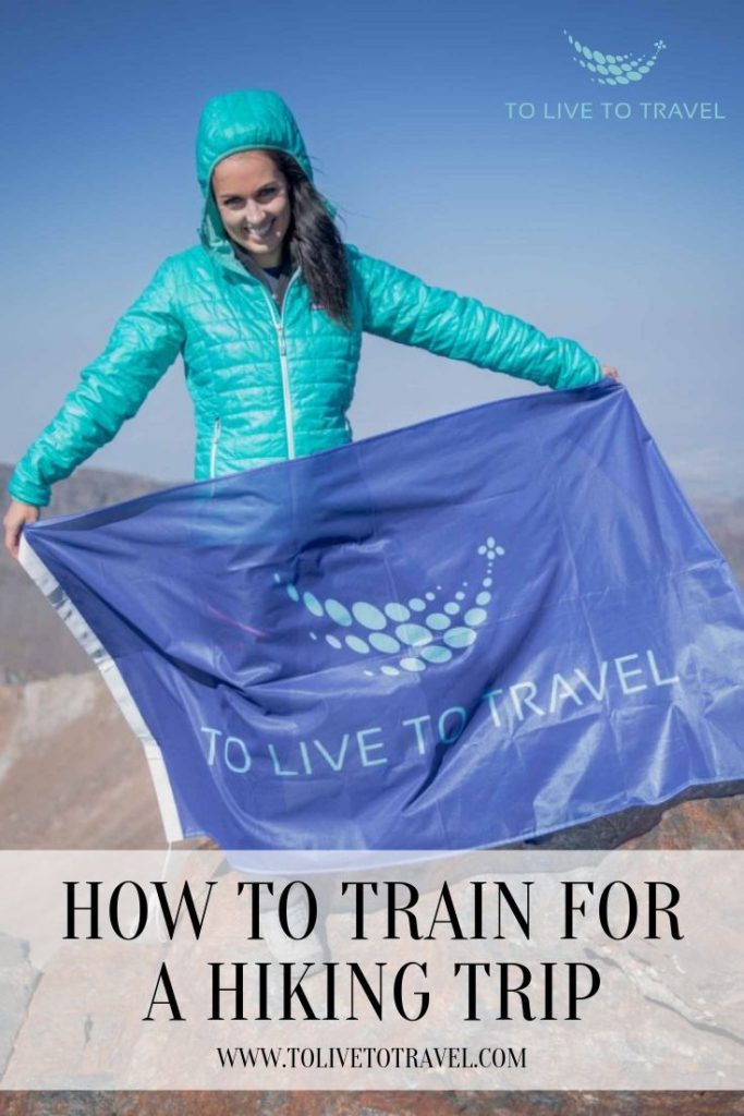 Pin it for Later! 'How to train for a hiking trip'