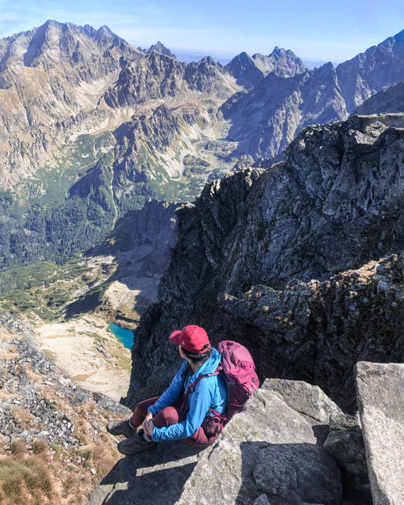 The stunning views at the Rysy Summit