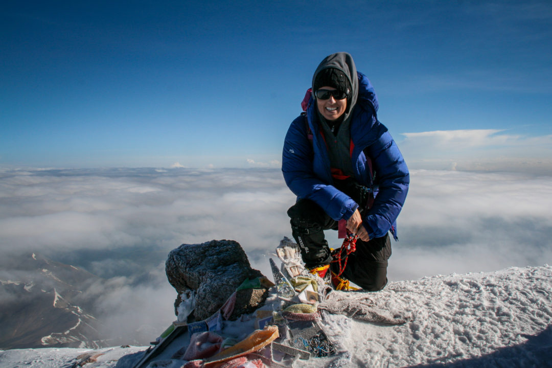 Climbing Mount Elbrus, Russia