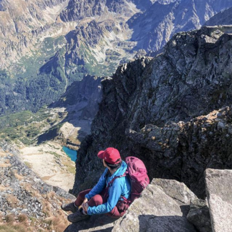 Climbing Rysy, Poland