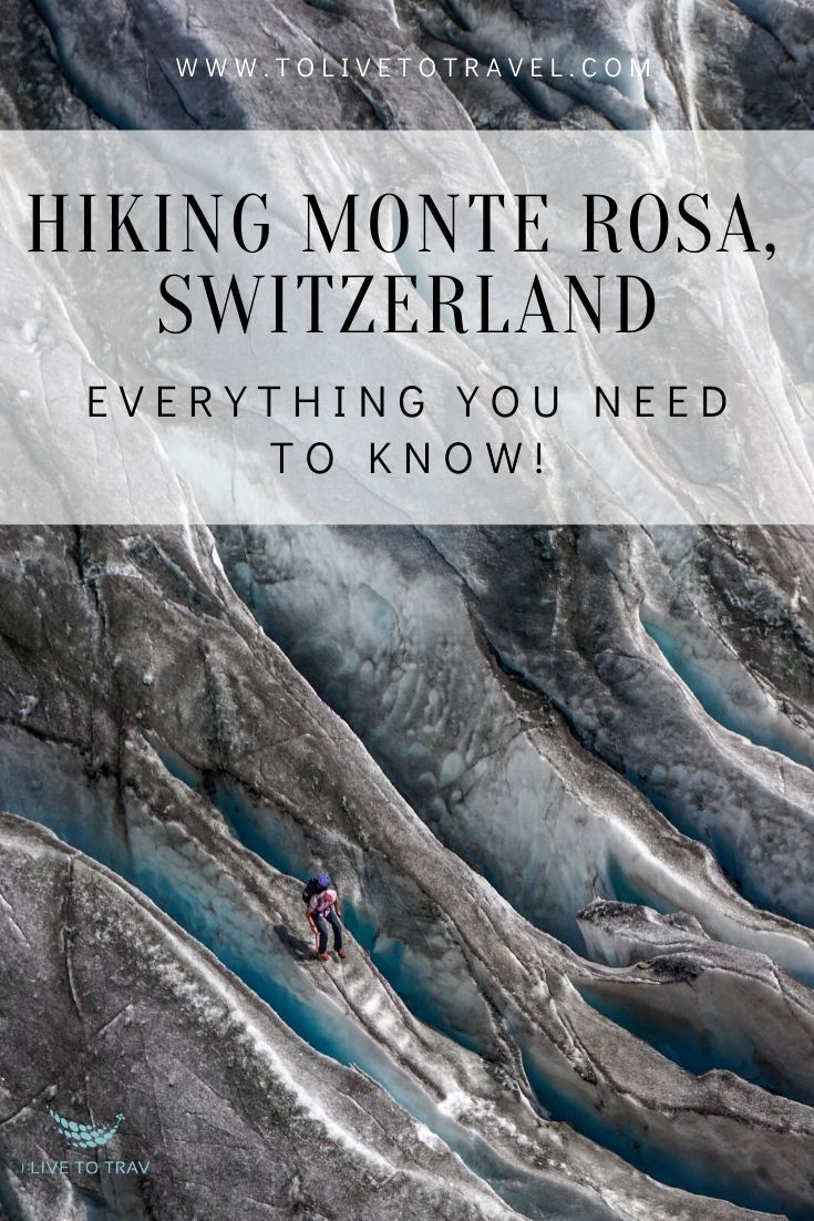 Pin for Later! Hiking Monte Rosa, Switzerland