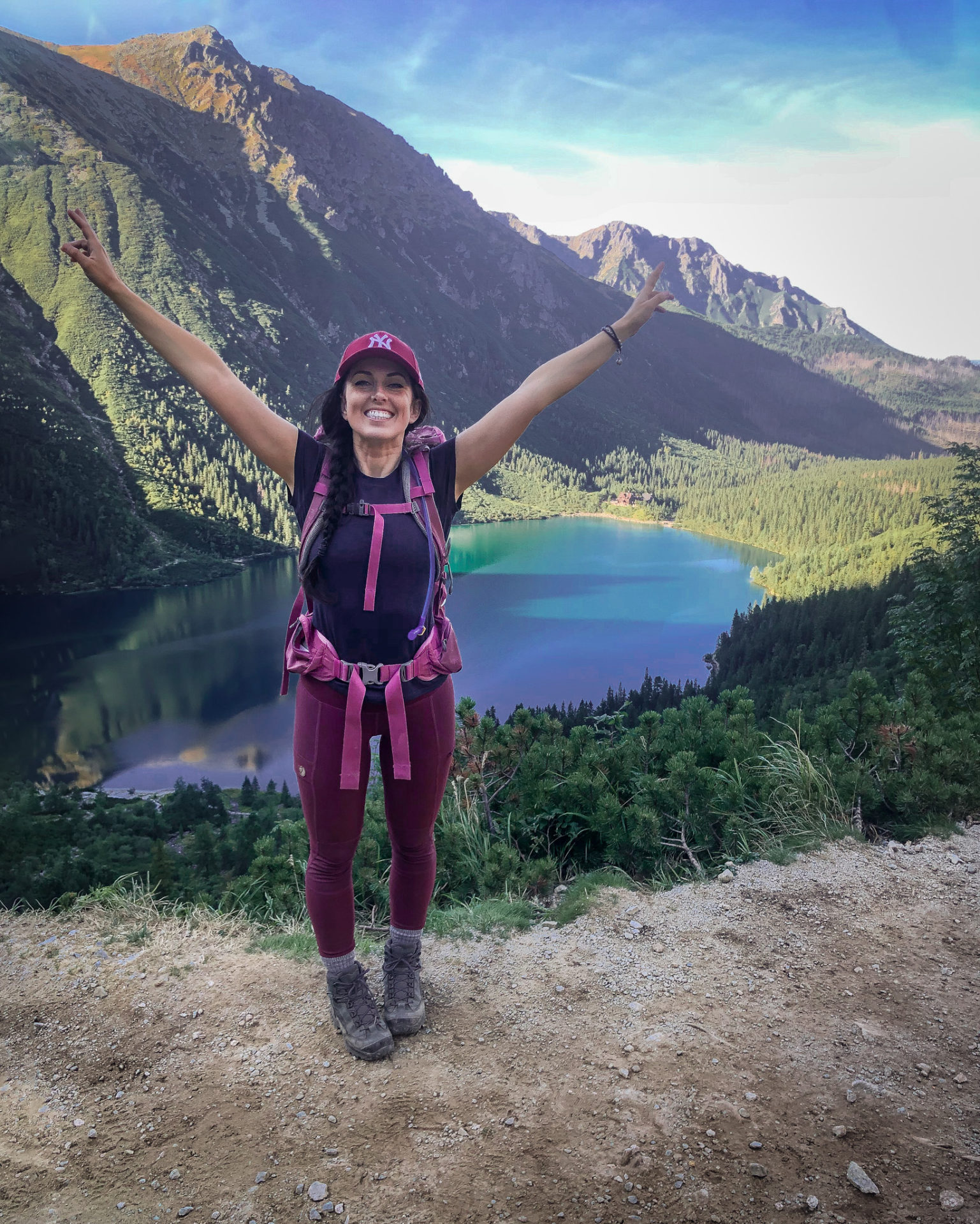 Hiking Rysy in the Tatras Mountains, Poland